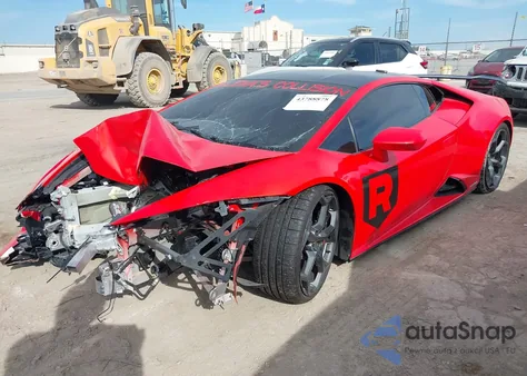 2020 Lamborghini Huracan Evo z USA, uszkodzony, nr VIN ZHWUF4ZF5LLA14214